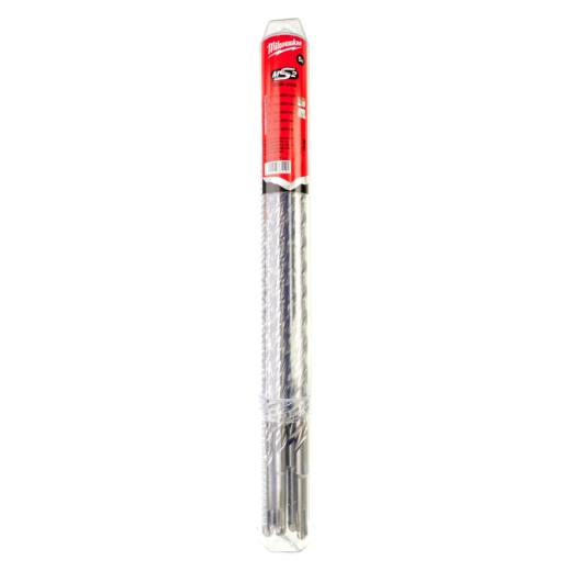 MILWAUKEE 10/12/14/16/20 x 450 mm Hammerbohrer M2 SDS-Plus Set 5-teilig