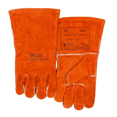 ELMAG - 5-Finger-Schweißerhandschuhe WELDAS 10-2101XL-LH
