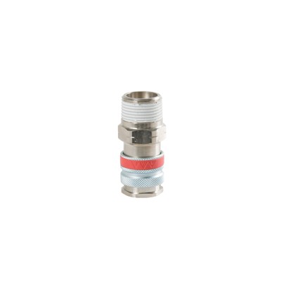 ELMAG - Stahlkupplung JWL Serie 600, DN 10, AG 1/4", kompatibel zu Serie 27/1700