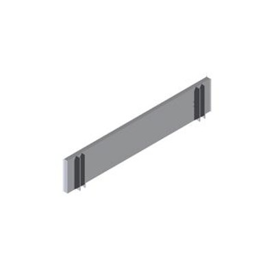 ZARGES - Querbord für 750mm, Holz, gelb 1,4 kg H 150mm T 30mm Stirnseite DIN EN 1004