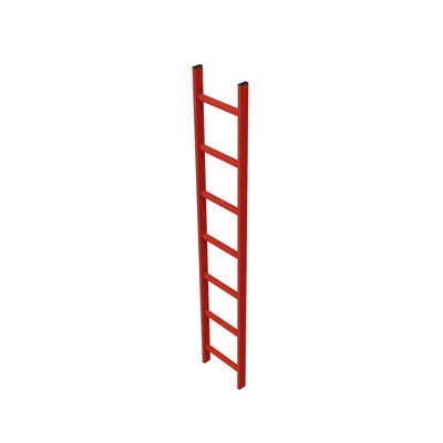 ZARGES - Schachtleiter GFK 14Sp, B innen 400 außen 450mm, L 3.920mm