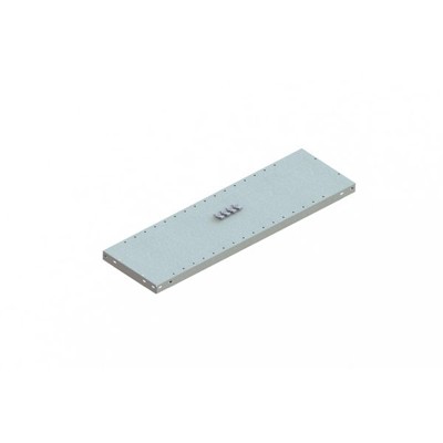 META® - CLIP 150 Zusatzboden 1000 x 300 RAL 7035 kpl. mit 4 Fachbodenträger