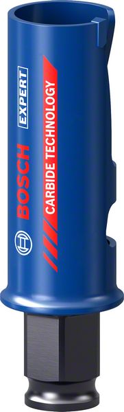 BOSCH EXPERT Construction Material Lochsäge, 25 x 60 mm. Für Dreh- und Schlagbohrer