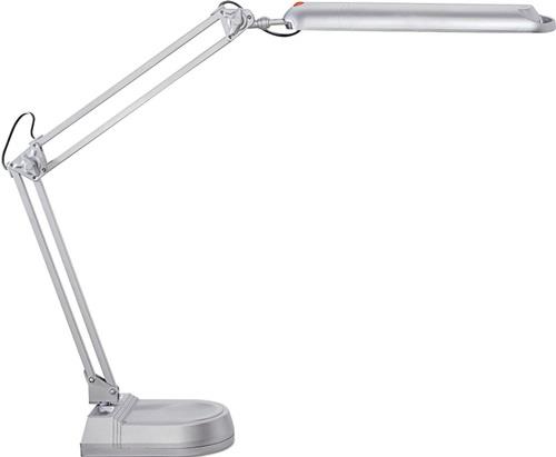 Nordwest Schreibtischleuchte Metall/Ku.silber H.max.410mm Standfuß m.LED
