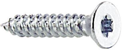 839573 Blechschrauben 4.2 mm 9.5 mm T-Profil DIN 7982 Stahl verzinkt 100 St.