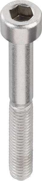 TOOLCRAFT 888744 Zylinderschrauben M4 10 mm Innensechskant DIN 912 Edelstahl A2 1 St.