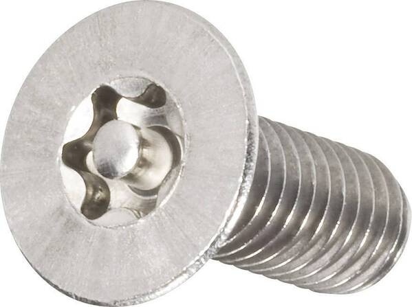 TOOLCRAFT 888809 Senkkopfschraube M4 25 mm T-Profil mit Stift Edelstahl A2 10 St.