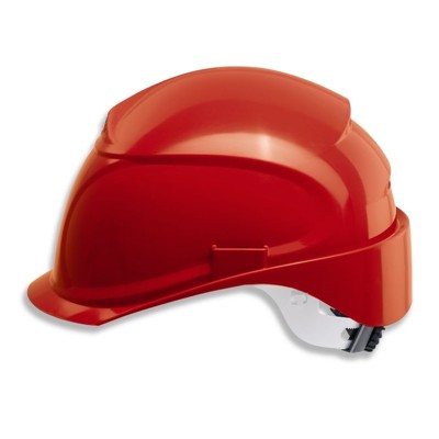 uvex - Schutzhelm airwing B-S-WR mit Lüftung, rot
