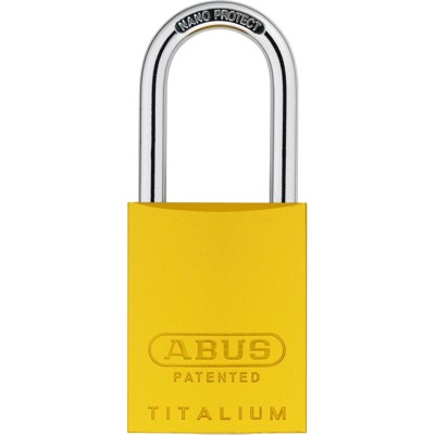 ABUS - AV-Vorhangschloss, Titalium 83, TITALIUM™-Spezialaluminium gelb