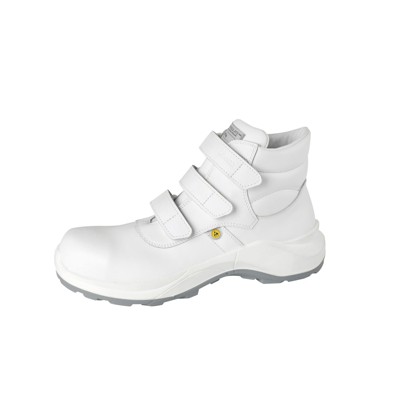 ABEBA® - Sicherheits-Stiefel Food Trax 02-0012874 S3 SRC ESD Unisex, weiß, Größe 43