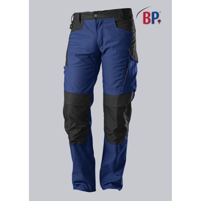 BP® - Robuste Arbeitshose, königsblau/schwarz, Größe 56n