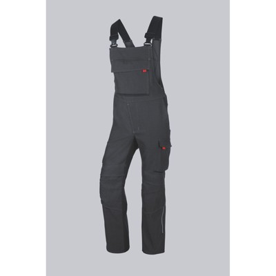 BP® - Latzhose, anthrazit/schwarz, Größe 56l