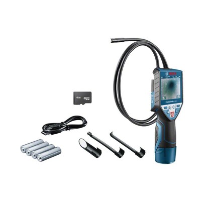 Bosch - Akku-Inspektionskamera GIC 120 C, mit 4 x 1,5-V-(AA)-Batterien, Batterieadapter