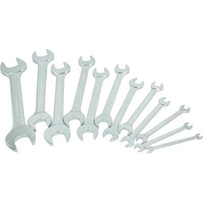 Brilliant Tools - Doppel-Maulschlüssel-Satz, 12-teilig