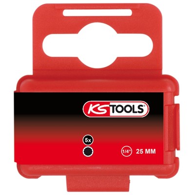 KSTOOLS® - 1/4" Bit XZN, 25mm, M8, 5er Pack