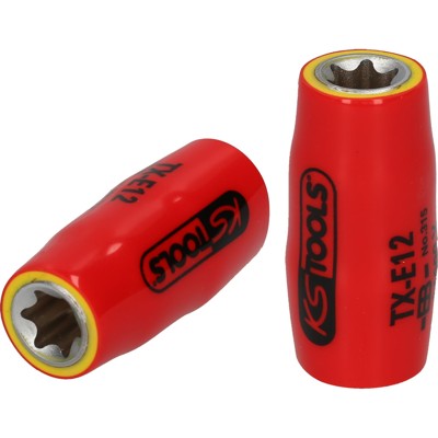 KSTOOLS® - 3/8" Torx-E-Stecknuss mit Schutzisolierung, E18