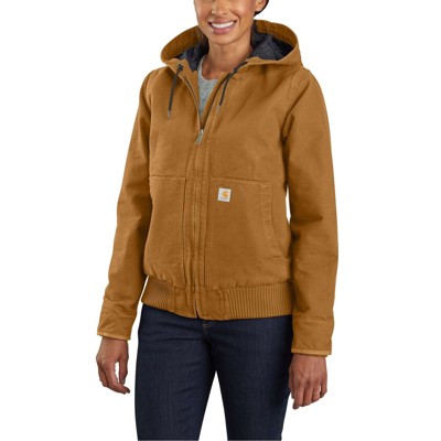 carhartt® - Damen Jacke WASHED DUCK ACTIVE JACKETS, braun, Größe S