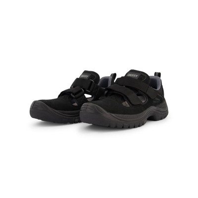 Dassy® - Achilles Sicherheitssandale, S1PL FO SR, schwarz, Größe 43