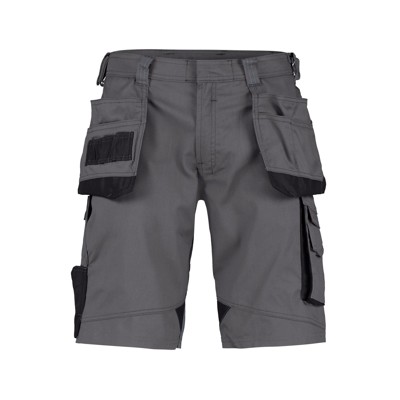 Dassy® - Bionic Arbeitsshorts mit Holstertaschen, anthrazit/schwarz, Schrittlänge Standard, Größe 54