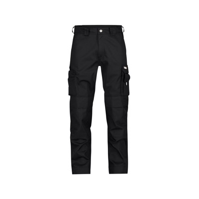 Dassy® - Miami BW Arbeitshose mit Kniepolstertaschen, schwarz, Schrittlänge Standard, Größe 67