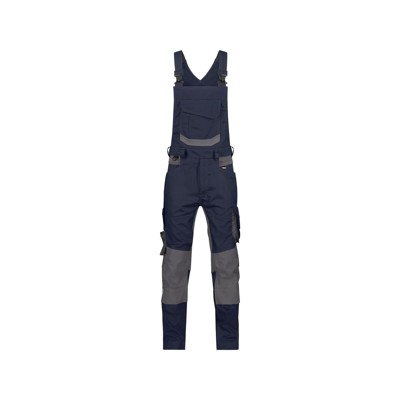 Dassy® - Tronix Arbeitslatzhose mit Stretch und Kniepolstertaschen, nachtblau/anthrazit, Schrittlänge Minus, Größe 54