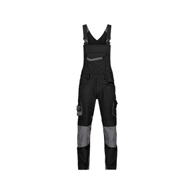Dassy® - Voltic Arbeitslatzhose mit Kniepolstertaschen, schwarz/anthrazit, Schrittlänge Minus, Größe 53