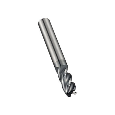 Dormer - 3 Schaftfräser mit Eckenradius, AlCrN DIN 6535 HA ø10mm S26210.0XR0.3
