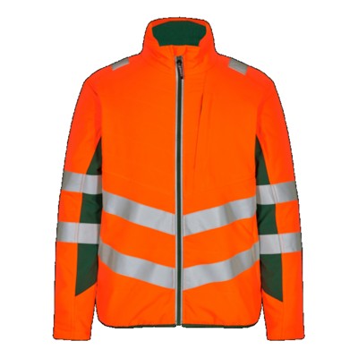 Engel - Safety Stepp-Innenjacke 1159-158, Warnorange/Grün, Größe 5XL