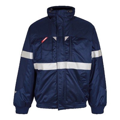 Engel - Enterprise Pilotjacke mit Reflexstreifen 1211-9120, Marine, Größe 5XL