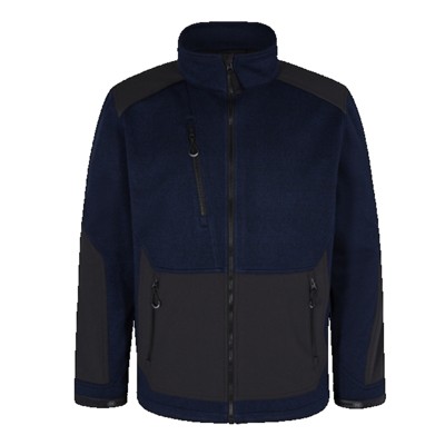 Engel - X-treme Strickjacke 1363-299, Blue Ink/Schwarz, Größe 3XL