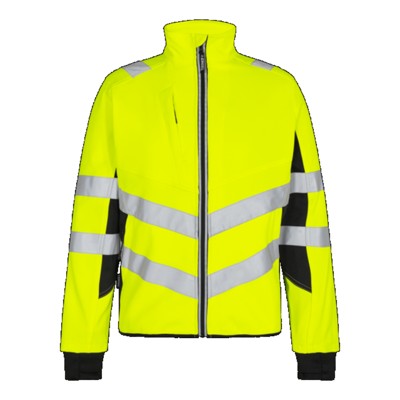 Engel - Safety Arbeitsjacke 1544-314, Gelb/Schwarz, Größe 3XL