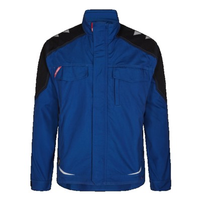 Engel - Galaxy Arbeitsjacke 1810-254, Surfer Blue/Schwarz, Größe L
