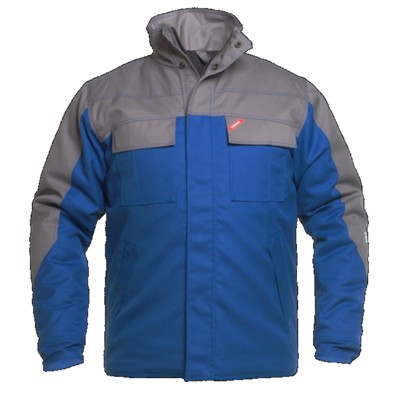 Engel - Safety+ Multinorm Winterjacke 1934-820, Azurblau/Grau, Größe 4XL
