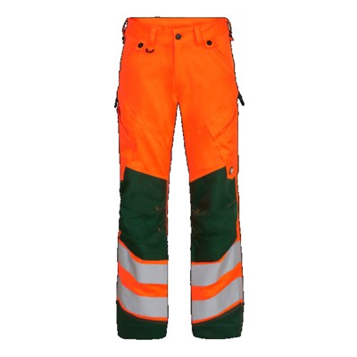 Engel - Safety Hose 2544-314, Warnorange/Grün, Größe 56