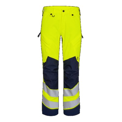 Engel - Safety Hose 2544-314, Warngelb/Blue Ink, Größe 30