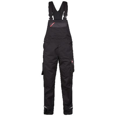 Engel - Galaxy Light Latzhose 3290-880, Schwarz/Anthrazitgrau, Größe 114