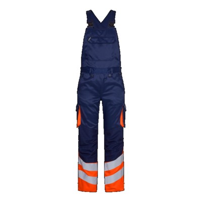 Engel - Safety Light Latzhose 3547-319, Blue Ink/Warnorange, Größe 26
