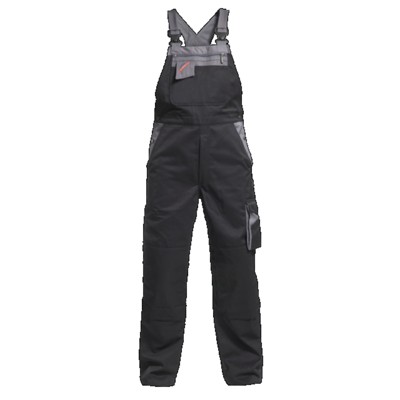 Engel - Enterprise Latzhose 3600-785, Schwarz/Grau, Größe 40