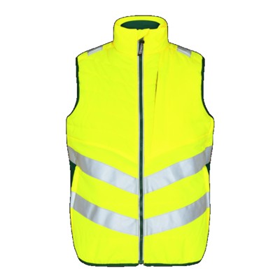 Engel - Safety Stepp-Innenweste 5159-158, Warngelb/Grün, Größe M
