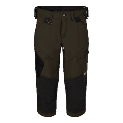 Engel - X-treme Handwerker 3/4-Hose mit 4-Wege-Stretch 6368-317, Forest Green, Größe 64