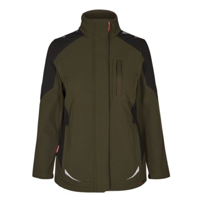 Engel - Galaxy Damen Softshelljacke 8815-229, Forest Green/Schwarz, Größe XS