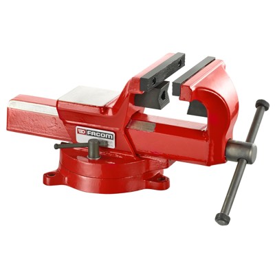 Facom - Schraubstock mit Drehteller, 125mm 1224.125