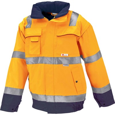 FORTIS - Warnjacke ARTHUR, orange/marine, M