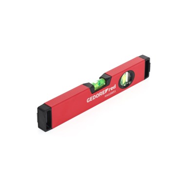 GEDORE red® - Wasserwaage, 300mm, Vertikal- und Horizontal-Libelle, +/- 0,5mm/m, R94100051