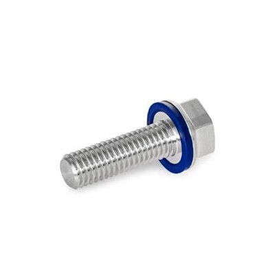 Ganter Norm® - 1581-M6-25-MT-H Edelstahl-Schrauben, Hygienic Design, niedriger Kopf