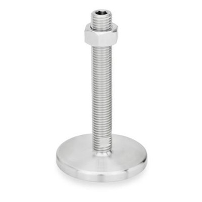 Ganter Norm® - 21-120-M30-100-D1-UK Edelstahl-Stellfüße