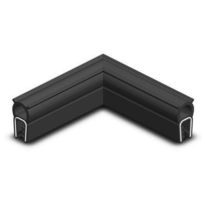 Ganter Norm® - 2181-EPDM-20,5-A-400 Kantenschutz-Dichtprofil-Ecken