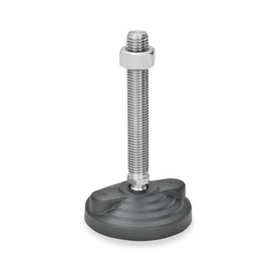 Ganter Norm® - 345.5-100-M14-68-BG Gelenkfüße, Kunststoff / Edelstahl