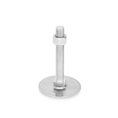 Ganter Norm® - 44-50-M10-60-D0-SK Edelstahl-Stellfüße, A4
