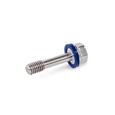 Ganter Norm® - 1582-M6-30-PL-H-1 Edelstahl-Schrauben, Hygienic Design, niedriger Kopf, mit dünnem Schaft zur Verl